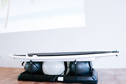 サーフフィットの機器について